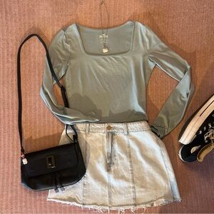 American Vintage Navy blue Crossbody Bag